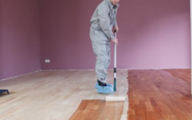 Oling and waxing of wooden floors - step 6