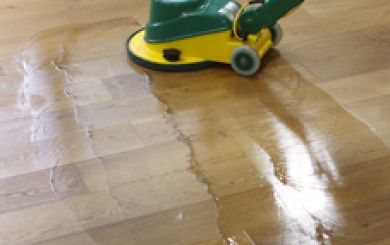 Renovate wooden floors - step 5