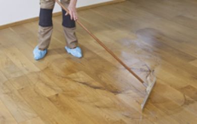 Renovate wooden floors - step 6