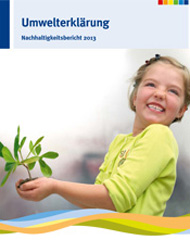 Cover Broschüre Umwelterklärung Nachhaltigkeitsbericht